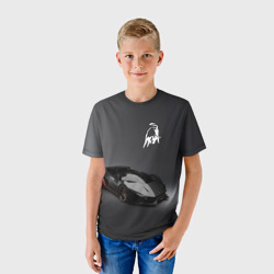 Детская футболка 3D Ламбо - реально зачётное точило! - фото 2