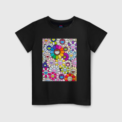 Детская футболка хлопок Field of Flowers. Мураками