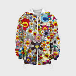 Детская куртка 3D Flower Superflat, Такаши Мураками