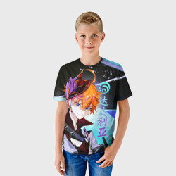 Детская футболка 3D Genshin Impact: Tartaglia, - фото 2