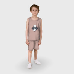 Детская пижама с шортами хлопок Пришёл с миром - фото 2