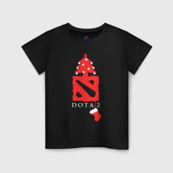 Детская футболка хлопок Dota 2 - Новый год