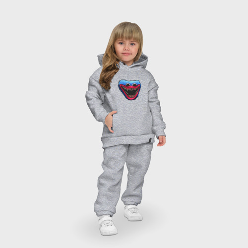 Детский костюм хлопок Oversize Poppy Playtime Play., цвет меланж - фото 7