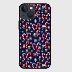 Чехол для iPhone 13 mini Christmas candy