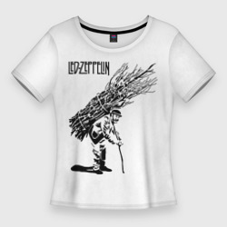Женская футболка 3D Slim Led Zeppelin IV