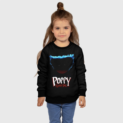 Детский свитшот 3D Poppy Playtime Huggy Wuggy, цвет 3D печать - фото 7