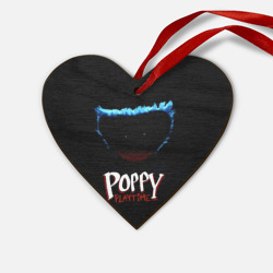 Деревянная игрушка Сердце Poppy Playtime Huggy Wuggy