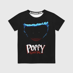 Детская футболка 3D Poppy Playtime Huggy Wuggy