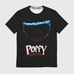 Мужская футболка 3D Poppy Playtime Huggy Wuggy