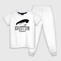 Детская пижама хлопок Дирижабль Led Zeppelin с лого участников