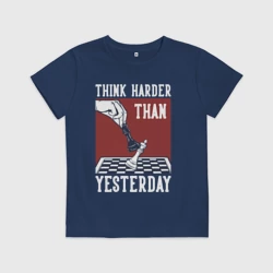 Детская футболка хлопок Шахматы, Chess