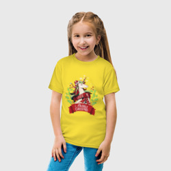 Детская футболка хлопок Christmas Unicorn - фото 2