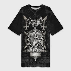 Платье-футболка 3D Mayhem - a Season In Blasphemy