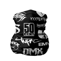 Бандана-труба 3D Rap & hip hop logos