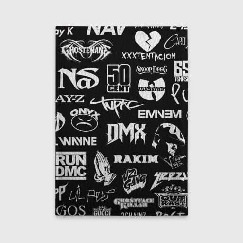 Обложка для автодокументов Rap & hip hop logos - фото 2