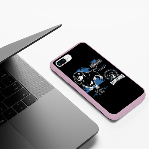 Чехол для iPhone 7Plus/8 Plus матовый с принтом Собака Такса, фото #5