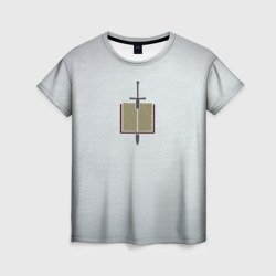 Женская футболка 3D Серые Рыцари (цвет ордена)