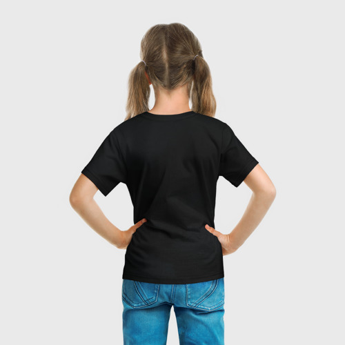 Детская футболка 3D Черные Храмовники раскраска доспеха, цвет 3D печать - фото 6