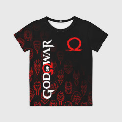 Детская футболка 3D God of war Heroes Герои