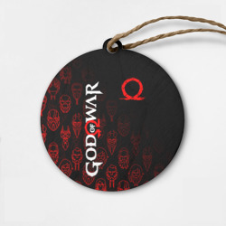 Деревянная игрушка круг God of war Heroes Герои