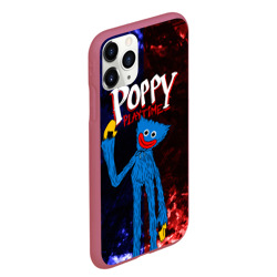 Чехол для iPhone 11 Pro Max матовый Poppy Playtime Huggy Wuggy - фото 2