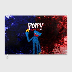 Флаг 3D Poppy Playtime Huggy Wuggy