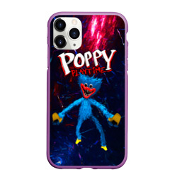 Чехол для iPhone 11 Pro Max матовый Poppy Playtime Хагги Вугги