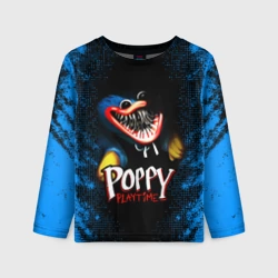 Детский лонгслив 3D Poppy Playtime Хагги Вагги Поппи плейтайм