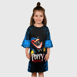 Детское платье 3D Poppy Playtime Хагги Вагги Поппи плейтайм - фото 2