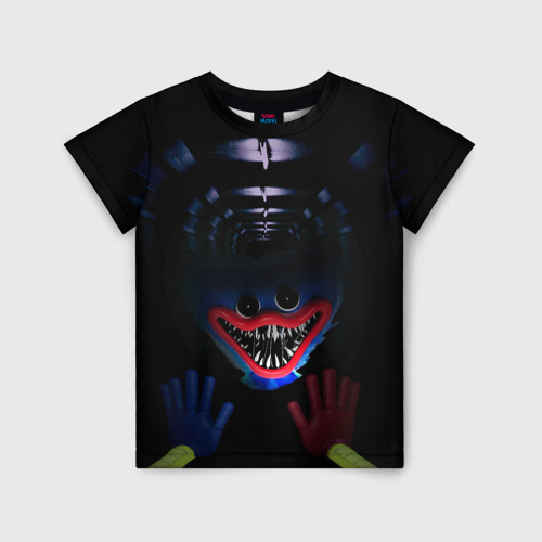 Детская футболка 3D с принтом Монстр Хагги Вагги, вид спереди #2