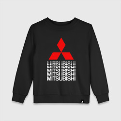 Детский свитшот хлопок Mitsubishi Мицубиси Митсубиси Мицубиши logo style
