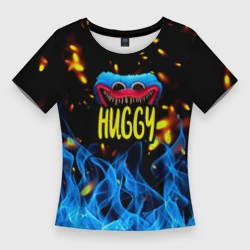 Женская футболка 3D Slim Poppy Playtime Fire