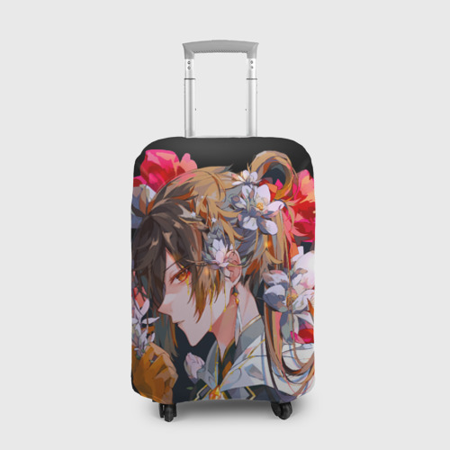 Чехол для чемодана 3D Чжун Ли в цветах Genshin Impact