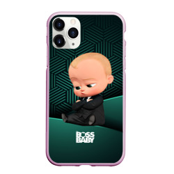 Чехол для iPhone 11 Pro Max матовый Boss  baby 