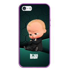 Чехол для iPhone 5/5S матовый Boss  baby 