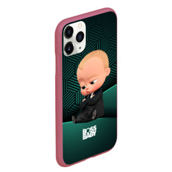 Чехол для iPhone 11 Pro Max матовый Boss  baby  - фото 2