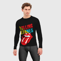 Мужской рашгард 3D Роллинг Стоунз Rolling Stones - фото 2