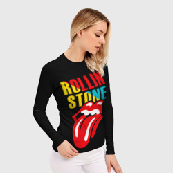 Женский рашгард 3D Роллинг Стоунз Rolling Stones - фото 2