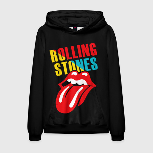 Мужская толстовка 3D Роллинг Стоунз Rolling Stones, цвет черный