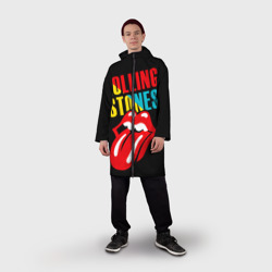 Мужской дождевик 3D Роллинг Стоунз Rolling Stones - фото 2