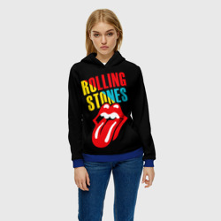 Женская толстовка 3D Роллинг Стоунз Rolling Stones - фото 2