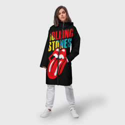 Женский дождевик 3D Роллинг Стоунз Rolling Stones - фото 2