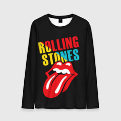 Мужской лонгслив 3D Роллинг Стоунз Rolling Stones