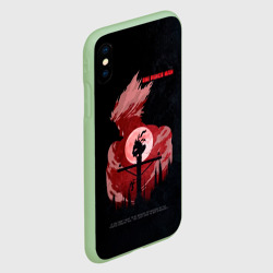 Чехол для iPhone XS Max матовый One Punch-Man эпичный Гароу - фото 2