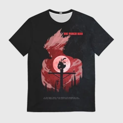 Мужская футболка 3D One Punch-Man эпичный Гароу