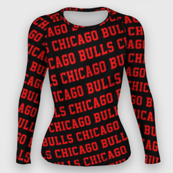 Женский рашгард 3D Чикаго Буллз, Chicago Bulls