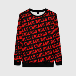 Женский свитшот 3D Чикаго Буллз, Chicago Bulls