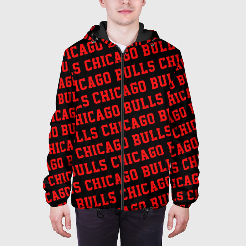 Мужская куртка 3D Чикаго Буллз, Chicago Bulls, цвет 3D печать - фото 4