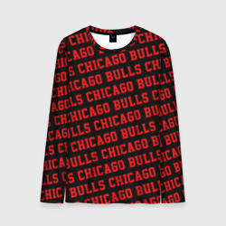 Мужской лонгслив 3D Чикаго Буллз, Chicago Bulls