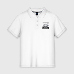 Женское поло хлопок I are programmer beep boop - мем Кот программист